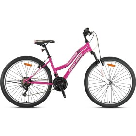 Resim Swan Lady Plus - 20 - Mtb -11'- 21 Vites - V.b - Pembe-Siyah/ekru 