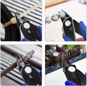 Resim Sermet Süs Dünyası Mini Yan Keski Elektronikçi Tip (Model: 107F1) - Mavi 