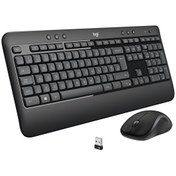 Resim Logitech MK540 920-008687 Kablosuz Siyah Klavye & Mouse Set 