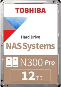 Resim N300 Pro 12tb Nas 3.5 İnç Dahili Sabit Disk - Cmr Sata 6 Gb/s 7200 Rpm 512 Mb Önbellek - Hdwg51cuzsvb 