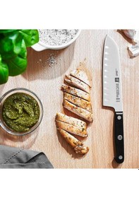 Resim Zwilling Gourmet Oluklu Santolu Bıçağı, Paslanmaz Çelik, Siyah Diğer 