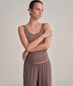 Resim SOFT ESSENTIAL TOP MINK - M / Mink 