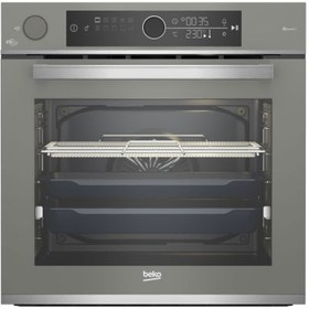 Resim Beko BFC 741 G FitFry Buhar Destekli Gri Ankastre Fırın 