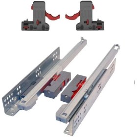 Resim Samet Smart Slide Bas-Aç Kısmi Açılım Frenli Çekmece Rayı 400MM 