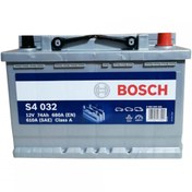 Resim Bosch S4 032 Silver 12 V 74 Ah 680 A Akü 