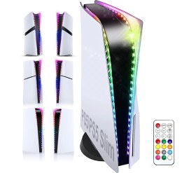 Resim Braventa Collection Gamsurfıng 5/ps5 Ince Için Işık Şeridi, 358 Dıy Modu Ps5 Işık Için 7 Rgb Renk, Rgb Şerit Işık Kiti Ç 
