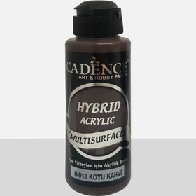 Resim Cadence Multisurface Hybrid Koyu Kahve Akrilik 120 ml 