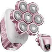 Resim Wyklaus - Kadınlar Için Elektrikli Kafa Tıraş Makinesi - Pembe 