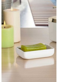 Resim Primanova Toskana Katı Sabunluk- Beyaz Altın Beyaz 