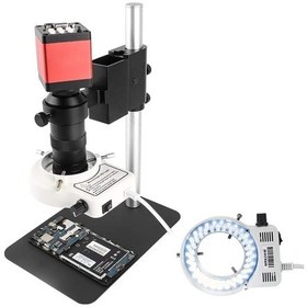 Resim 13mp Hd 60fps 130x Endüstriyel Mikroskop Kamera Seti Hdmı/vga 