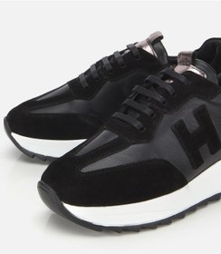 Resim Hotiç Kadın Süet Deri Siyah Comfort Spor Ayakkabı 01ayh314510a100 01ayh314510a100 Siyah 