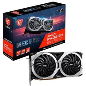 Resim MSI Radeon Rx 6700 Xt Mech 2x 12g 12gb Gddr6 192bit Dx12 Gaming (oyuncu) Ekran Kartı 