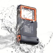 Resim Yeni Çok Fonksiyonlu Dayanıklı Su Geçirmez 15m/50ft Su Altı Yüzme Şnorkelle Su Altı Fotoğrafçılığı için Boyun Askılı Profesyonel Dalış Su Geçirmez Telefon Kılıfı iPhone/Samsung/Xiaomi/Huawei/Google/OPPO/Motorola/Vivo için 