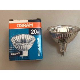 Resim 2 Adet Osram 12V 20W Mr 16 Halojen Lamba ÇAP:50MM 