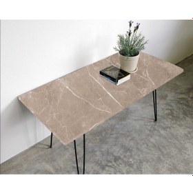 Resim İbmk15 Masa Kaplama Kendinden Yapışkanlı Folyo Laminasyonlu Mermer Desen 