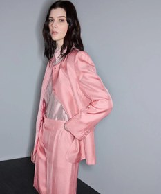 Resim Pembe Çift Parça Görünüm Blazer Is1260106022039 | Ipekyol - Pembe / 34 