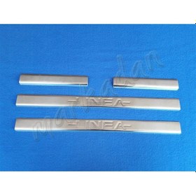 Resim Fiat Linea Krom Kapı Eşiği 2006-2018 4 Parça Paslanmaz Çelik N11.6988 