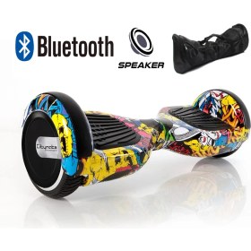 Resim Citymate Elektrikli Kaykay Scooter Hoverboard Akıllı Dengeli + Hover Kart + Çanta Full Paket 