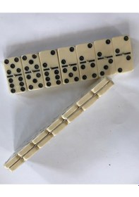 Resim Domino Taşı Melamin Büyük Boy Özel Torbalı 