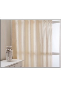 Resim Caserta Atlas Saten Lüx Krem Güneşlik Perde 1.Sınıf Kalite Krem 