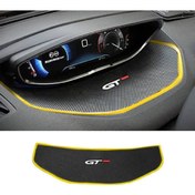 Resim NP Aksesuar Gt Logolu Peugeot 3008 5008 Uyumlu Kaymaz Ped Sarı 