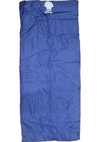 Resim Dft Discovery Yorgan Tipi +10 Düz Uyku Tulumu 10x75 Mavi 