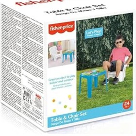 Resim Dolu Masa Ve Sandalye Set 