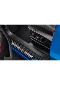 Resim Opel Corsa Uyumlu Kapı Eşiği Krom Abs 4 Parça 