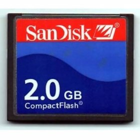 Resim Sandisk 2 Gb Compact Flash Bellek 