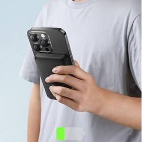 Resim Baseus Magsafe Mini Wireless Powerbank 5.000 mAh 20W-Siyah 