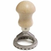 Resim dinckitchen Ravioli Kalıbı Yuvarlak alüminyum ravioli kalıbı 4,8 cm h 8,5 