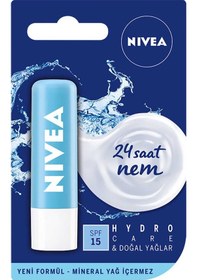 Resim Nivea Hydro Care Dudak Kremi 4.8 G 