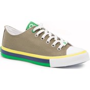Resim United Colors Of Benetton Bnt 22k 30553 Haki Erkek Ayakkabı Ayakkabı Spor Haki 