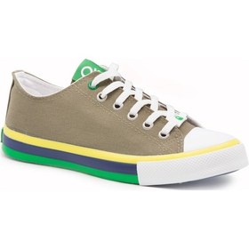 Resim United Colors Of Benetton Bnt 22k 30553 Haki Erkek Ayakkabı Ayakkabı Spor Haki 