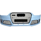 Resim Audi A4 2011-2015 Arası Uyumlu RS4 Ön Tampon Seti 