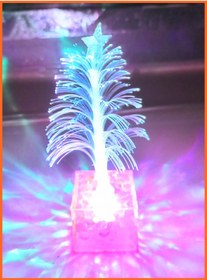 Resim 15cm Masa Üstü Led Işıklı Yılbaşı Çam Ağacı Pmp 