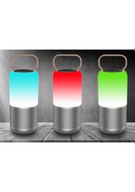 Resim Wega WGBH-100 Led Işıklı Bluetooth Hoparlör 