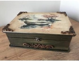 Resim Ariestasarım ASANSÖRLÜ TAKI KUTUSU Kahverengi 19 x 26 