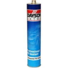 Resim Dayson Poliüretan Pu Mastik Gri Genel Amaçlı Silikon 280 ml 