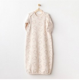 Resim Andywawa Ac25186 Bear Tıme Bebek Uyku Tulumu Light Beige Light Beige Açık Bej 