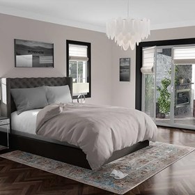 Resim Monnhein Yıkanabilir Halı ve Yolluk - Kaymaz Tabanlı Salon Halısı, Mutfak Halısı, Modern Dijital Baskı Tasarım(0116) 