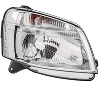 Resim Peugeot Partner 2003-2009 Sağ Far Motorsuz 
