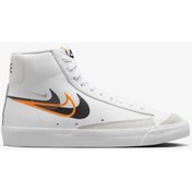 Resim Nike Blazer Mid 77 Erkek Beyaz Spor Ayakkabı Fn7809100 I-111 001 