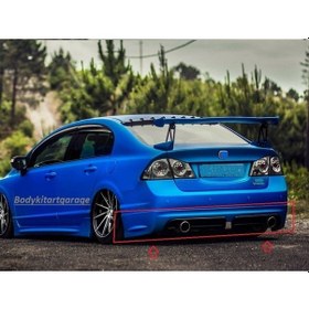 Resim Civic Fd6 Rr Uyumlu Arka Tampon Eki-boyasız 