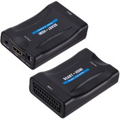 Resim Scart To Hdmi Dönüştürücü Scart In Hdmi Out 1080P Skart - Hdmi 