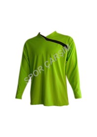 Resim Kaleci Forma Sırt Numaralı Dirsekleri Süngerli Koyu Yeşil 