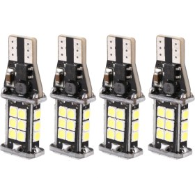 Resim Gemstone 4pc Hata 921 912 T10 T15 W16W LED Ters Işık, 24SMD 3030 LED Ampul 1500 Lümenler Aşırı Parlak (Yurt Dışından) 