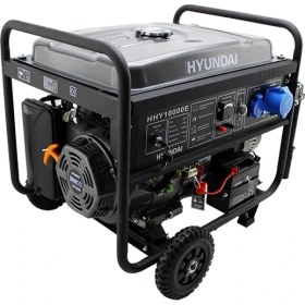 Resim Hyundai Hhy10000e Marşlı Monofaze Benzinli Jeneratör 8 kVA Düşük Yakıt Tüketimi ile 