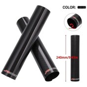 Resim Dashanshop Jfg Racıng 240mm Karbon Fiber Ön Fork Koruyucu Ayarlanabilir Motosiklet Şok Absorber 