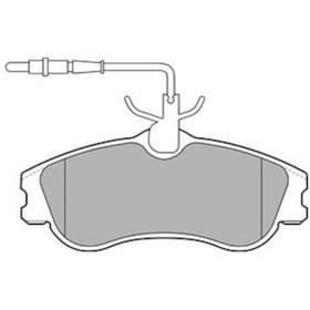 Resim Citroen Xsara Break 1.8 D 1997-2000 Delphi Ön Fren Balatası N11.17320 